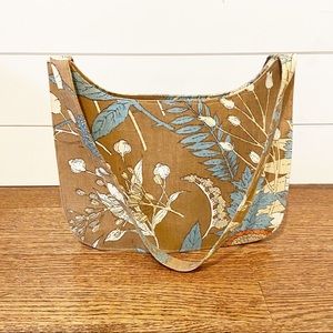 Vintage Margaret Smith | Floral Two Compartment Shoulder Bag, One Size